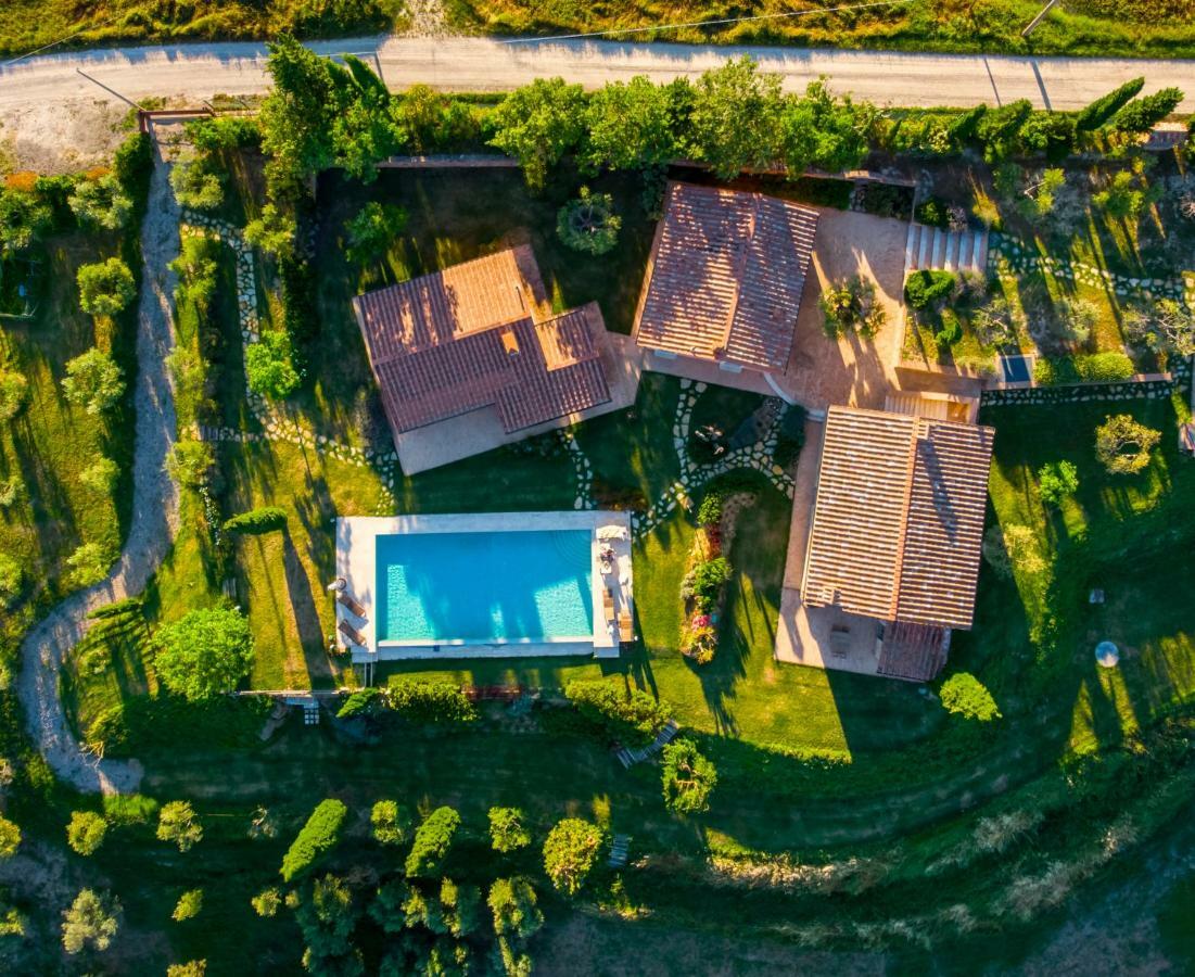 Vila Poggio Ai Gelsi Pienza Exteriér fotografie