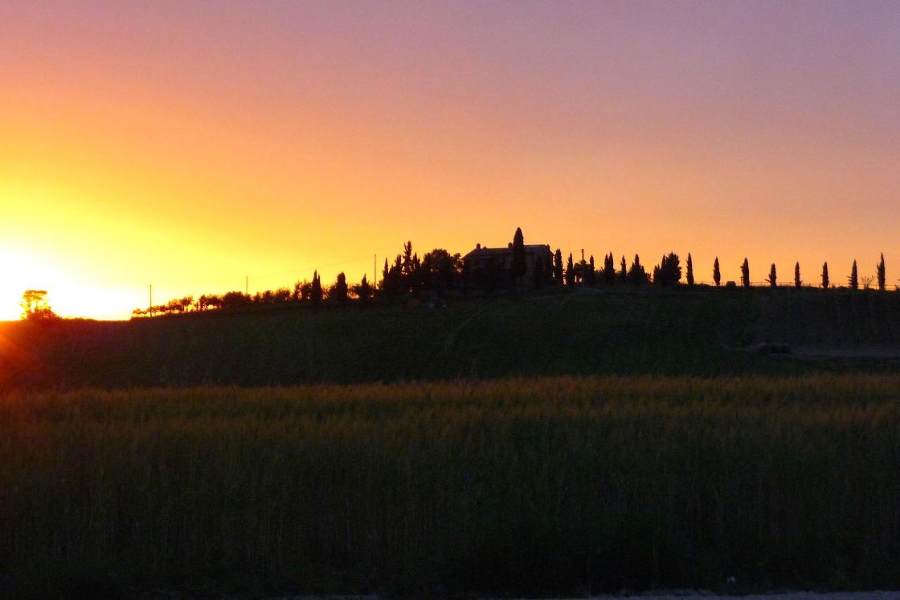 Vila Poggio Ai Gelsi Pienza Exteriér fotografie